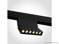 Lineaire led zwenkarmatuur voor magnetische rail 48v - 6w - libra (x8) - afbeelding 4 van  4