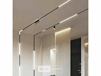 Lineaire led zwenkarmatuur voor magnetische rail 48v - 6w - libra (x8) - afbeelding 6 van  6