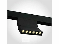 Lineaire led zwenkarmatuur voor magnetische rail 48v - 6w - libra (x8) - afbeelding 5 van  5