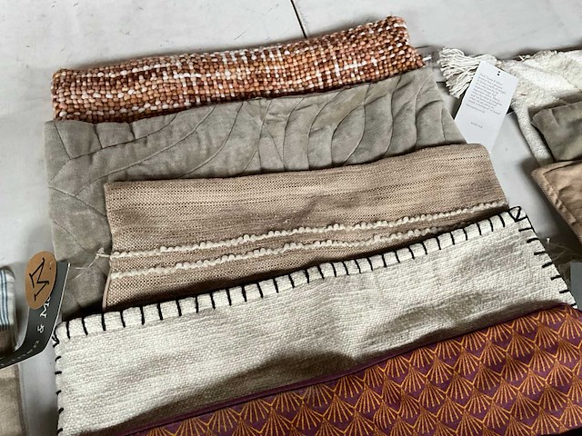 Linen & more diverse sierkussen hoezen (17x) - afbeelding 7 van  11