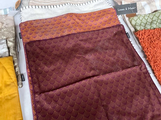 Linen & more diverse sierkussen hoezen (17x) - afbeelding 8 van  11