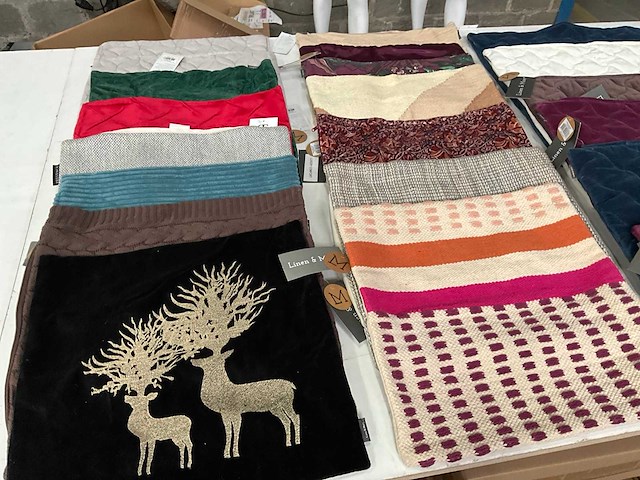 Linen & more diverse sierkussen hoezen (32x) - afbeelding 6 van  13