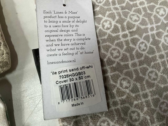 Linen & more diverse sierkussen hoezen (36x) - afbeelding 7 van  11