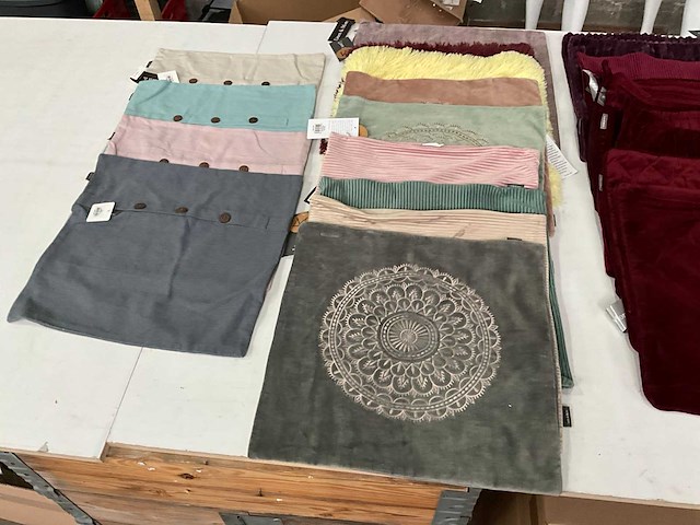 Linen & more diverse sierkussen hoezen (37x) - afbeelding 9 van  16