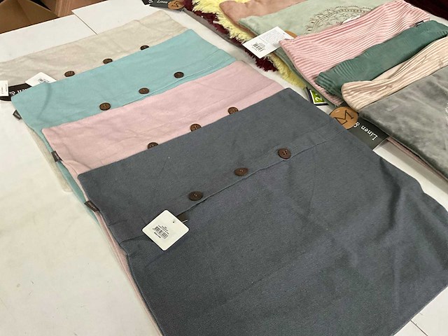 Linen & more diverse sierkussen hoezen (37x) - afbeelding 12 van  16