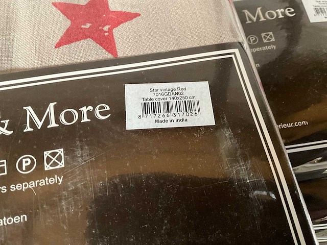 Linen & more diverse tafelkleden (12x) - afbeelding 4 van  6