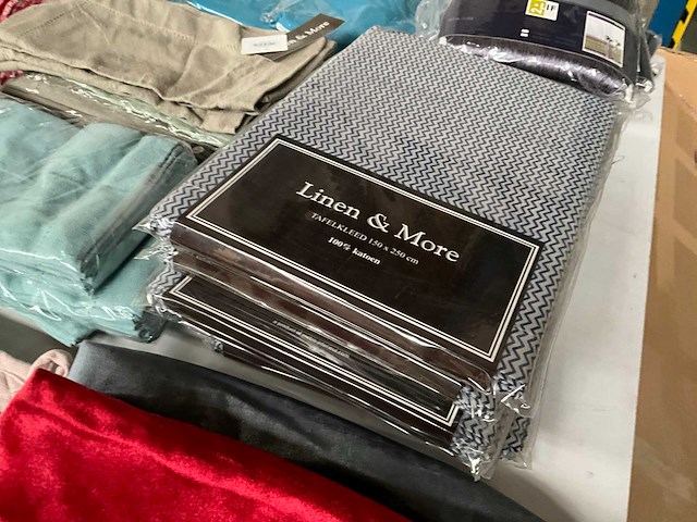 Linen & more mix kavel diverse textiel woonaccessoires - afbeelding 5 van  16