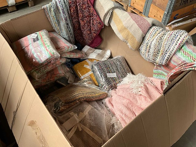 Linen & more palletdeal diverse plaids - afbeelding 5 van  8