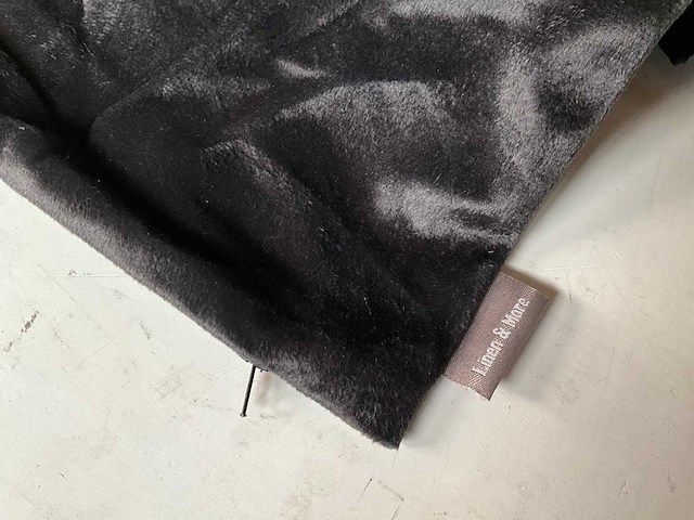 Linen & more sierkussen hoes i woke up like this (92x) - afbeelding 3 van  6