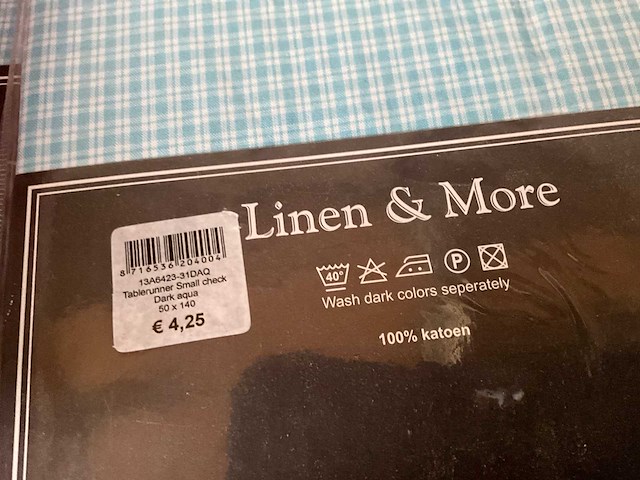 Linen & more tafellopers 50 x 140 cm (21x) - afbeelding 6 van  6