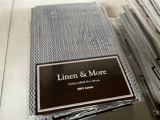 Linen & more/2lif diverse kleed en tafellopers (52x) - afbeelding 4 van  10