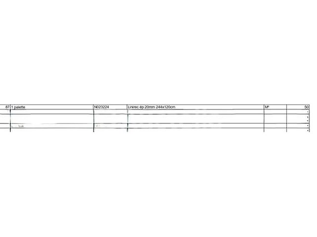 Linirec panelen 244x122 cm dik 20 mm - afbeelding 3 van  8