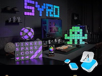 Linkedsparx 3d vierkante lichtpanelen - afbeelding 6 van  8