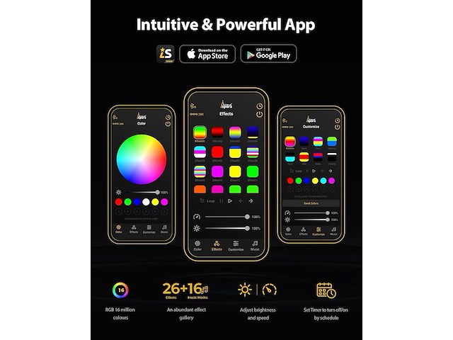 Linkedsparx 3d vierkante lichtpanelen - afbeelding 5 van  8