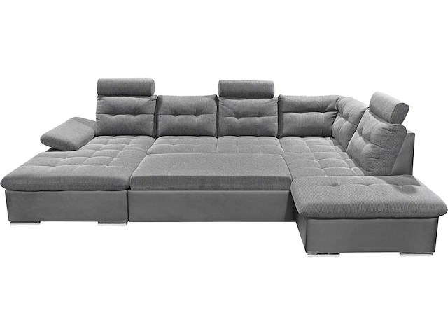 Linker panoramische hoekbank - cab - borst - stof/pu - afbeelding 8 van  16