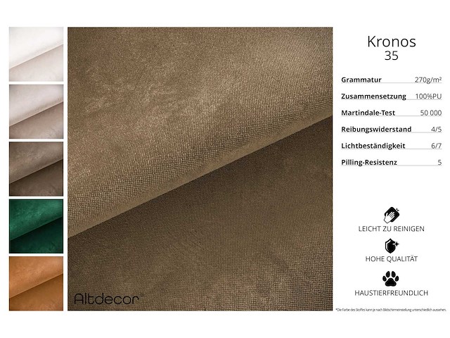 Linkerhoek bank - beige fluweel - afbeelding 8 van  11