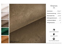 Linkerhoek bank - beige fluweel - afbeelding 8 van  11