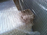 Linkerhoek bank - beige stof met koord - afbeelding 2 van  10