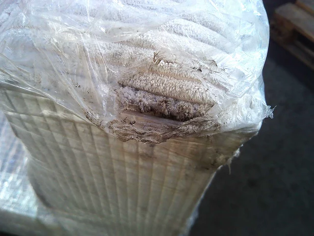 Linkerhoek bank - beige stof met koord - afbeelding 9 van  10