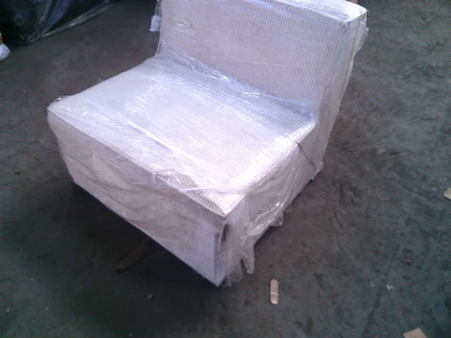 Linkerhoek bank - beige stof met koord - afbeelding 11 van  13