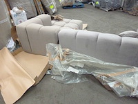 Linkerhoek bank - fluweel - afbeelding 4 van  6