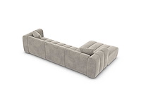 Linkerhoek bank - zandfluweel - afbeelding 6 van  9