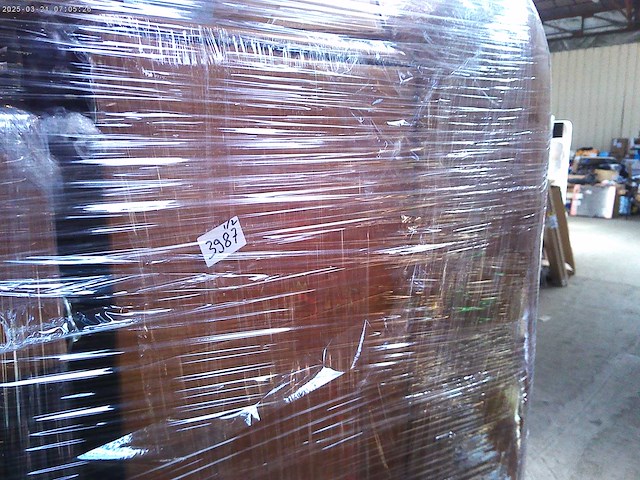 Linkerhoek bank chesterfield 100% premium buffelleer - caramel vintage - afbeelding 9 van  9