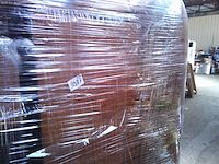 Linkerhoek bank chesterfield 100% premium buffelleer - caramel vintage - afbeelding 9 van  9