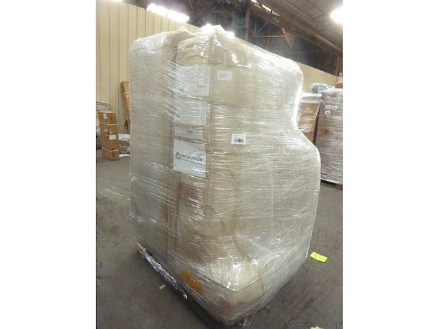 Linkerhoek bank in beige stof met textuur - afbeelding 3 van  3