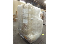 Linkerhoek bank in beige stof met textuur - afbeelding 3 van  3