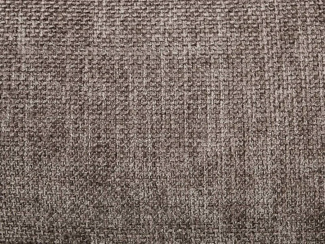 Linkerhoek bank in taupe stof met textuur - afbeelding 2 van  11