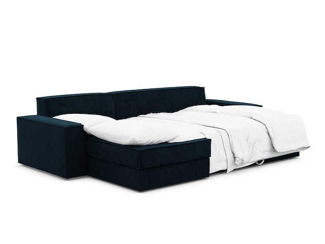 Linkerhoek bank met bed- en borstfunctie - afbeelding 1 van  11