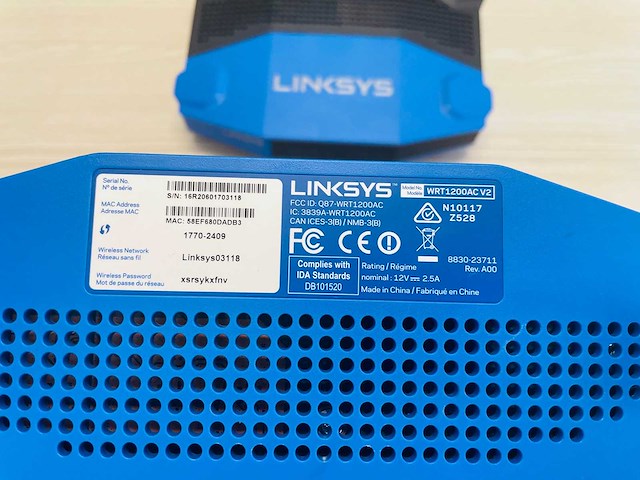 Linksys - router - modem - afbeelding 3 van  3