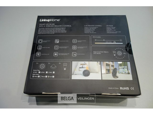 Linkuphome smart led bulbs + a.b. - afbeelding 3 van  3