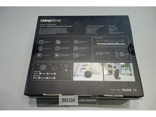 Linkuphome smart led bulbs + a.b. - afbeelding 3 van  3
