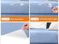 Linnen stofpatches, zelfklevend, 60 x 150 cm - afbeelding 3 van  3