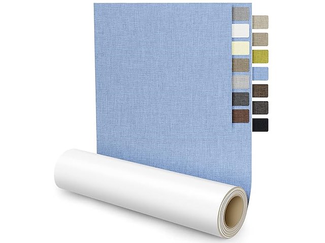 Linnen stofpatches, zelfklevend, 60 x 150 cm - afbeelding 1 van  3