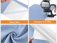 Linnen stofpatches, zelfklevend, 60 x 150 cm - afbeelding 2 van  3