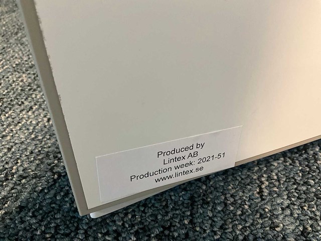 Lintex magnetisch whiteboard (4x) - afbeelding 1 van  8