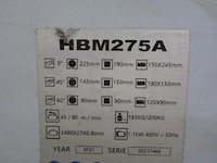 Lintzaag hbm machines - afbeelding 15 van  16