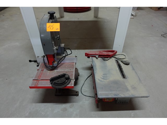 Lintzaagmachine + tafelzaag - afbeelding 1 van  7