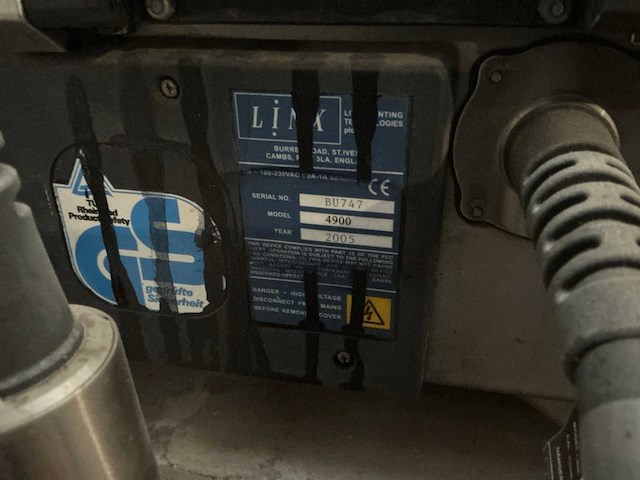 Linx 4900 inktjetprinter - afbeelding 7 van  7