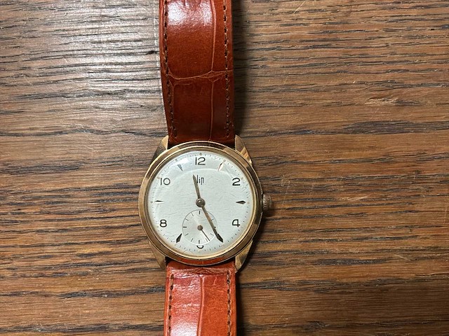 Lip dauphine incabloc - anti-magnetisch - vintage t18-producten in 1933 mechanische horlogearmband - afbeelding 12 van  13