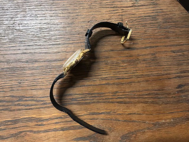 Lip mécanique t18 met zilveren riem - antimagnetisch - incabloc polshorloge - afbeelding 9 van  19