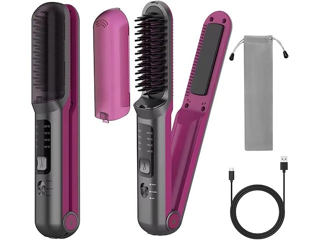 Liropau 2-in-1 draadloze stijltang - afbeelding 1 van  5