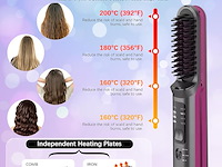 Liropau 2-in-1 draadloze stijltang - afbeelding 5 van  5