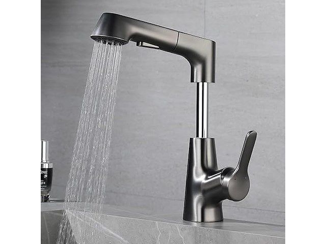 Liropau keukenkraan met pull-down sproeier - afbeelding 1 van  6