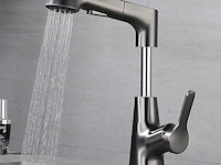 Liropau keukenkraan met pull-down sproeier - afbeelding 1 van  6