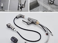 Liropau keukenkraan met pull-down sproeier - afbeelding 3 van  6