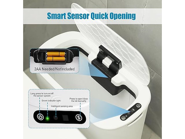 Liropau sensorafvalemmer (25 liter) - afbeelding 2 van  6